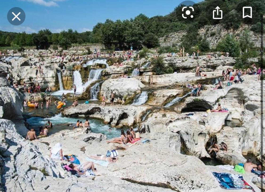Gite Les Oliviers 10 Pers Piscine Au Calme 4 Etoiles Saint-Laurent-la-Vernede Luaran gambar
